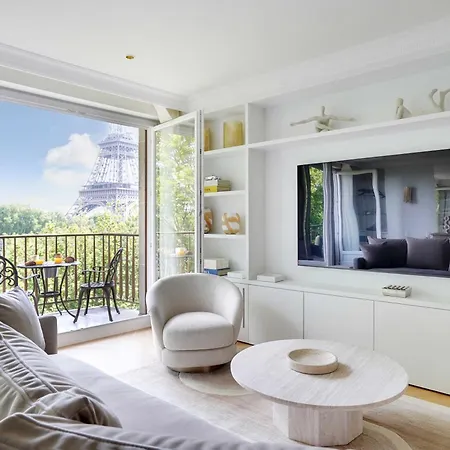 Apartment Luxurious - 2br- 6p Eiffel Tower View