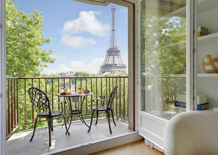 公寓 Luxurious - 2br- 6p Eiffel Tower View *